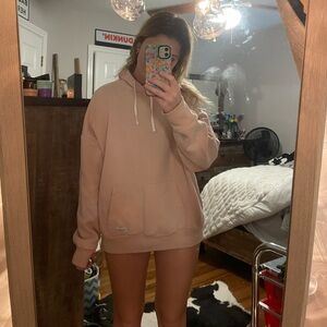 Hollister Pink Oversized Hoodie